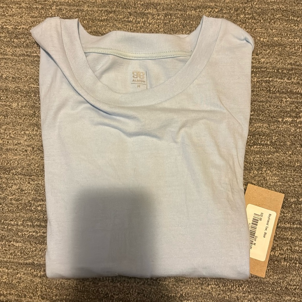 Albion boyfriend tee, blue